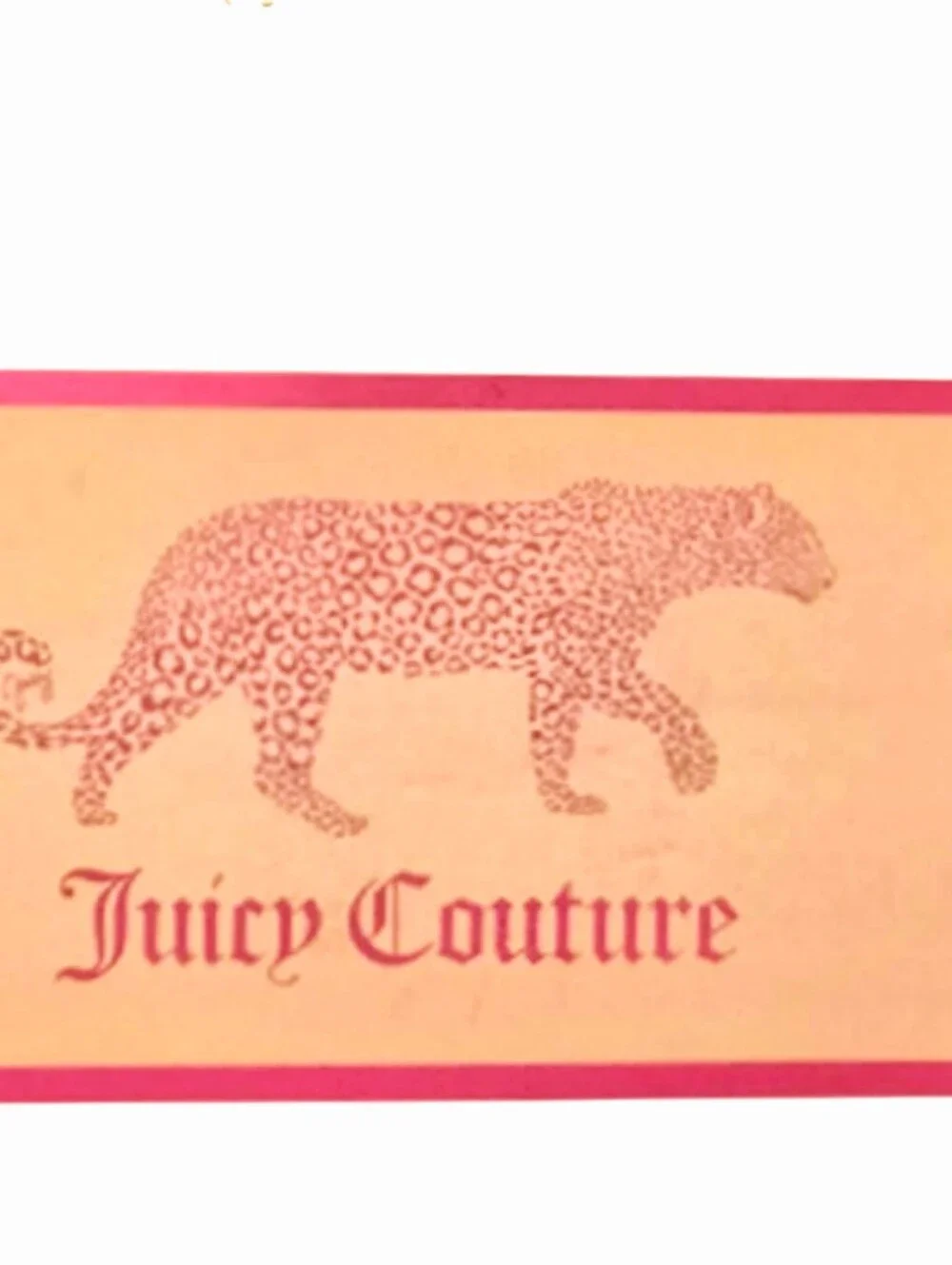 Juicy Couture Home Pink Leopard Logo Panel Oversized Beach Towel